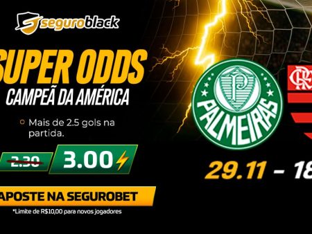 SeguroBet ativa campanha SeguroBlack com Super Odds para final da Libertadores – Aposta News