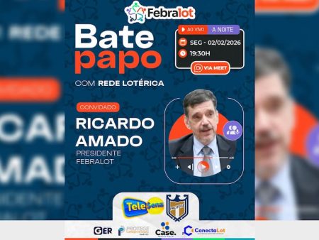 Febralot convida Rede Lotérica para bate-papo ao vivo com o presidente Ricardo Amado – Aposta News